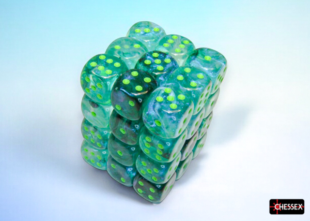36 12mm Kelp/Light Green Luminary D6 - CHX27995